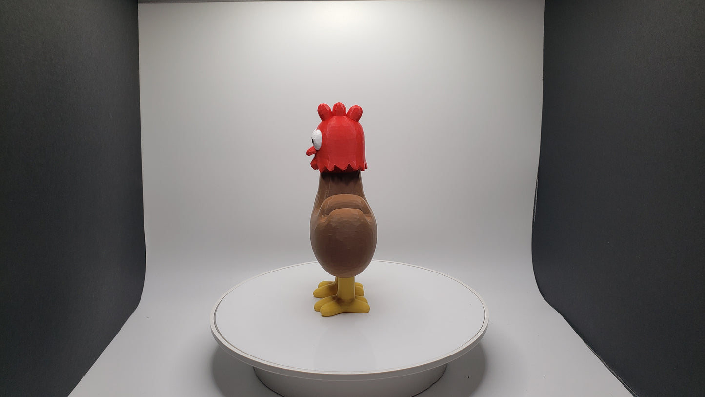 Middle Finger Chicken Desk Toy - Office - Funny - Gag Gift