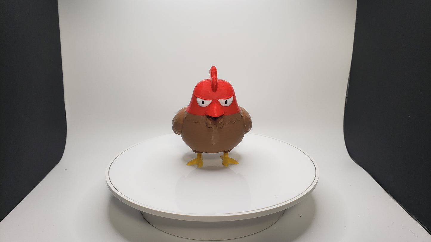 Grumpy Chicken Desk Toy - Office - Funny - Gag Gift