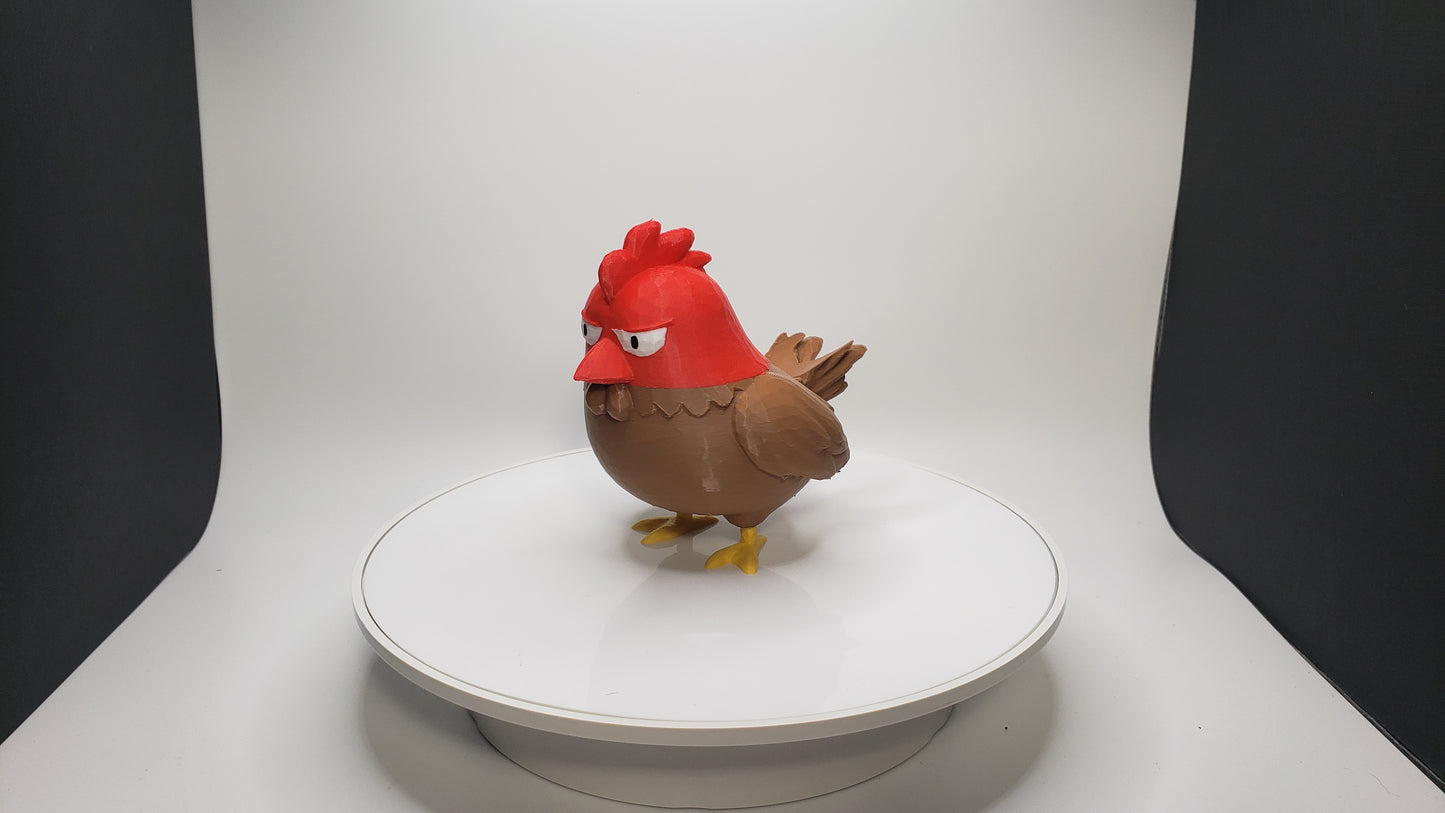 Grumpy Chicken Desk Toy - Office - Funny - Gag Gift