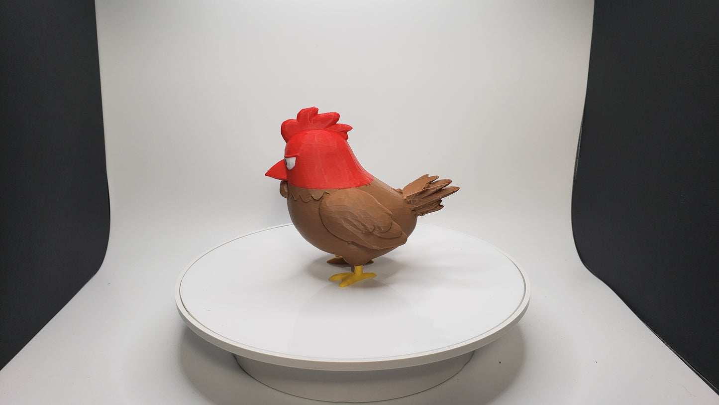 Grumpy Chicken Desk Toy - Office - Funny - Gag Gift
