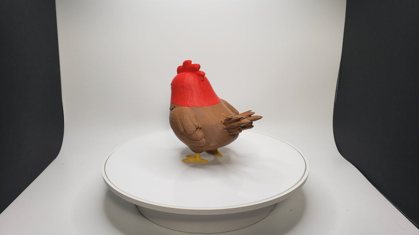 Grumpy Chicken Desk Toy - Office - Funny - Gag Gift