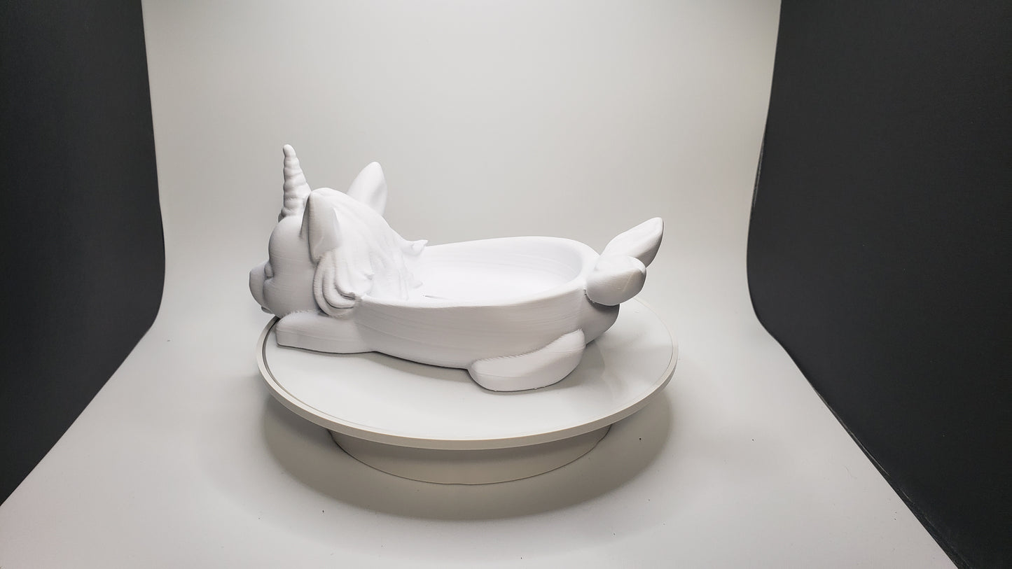 Cute Unicorn Mermaid Soap Dish - Bathroom Organization