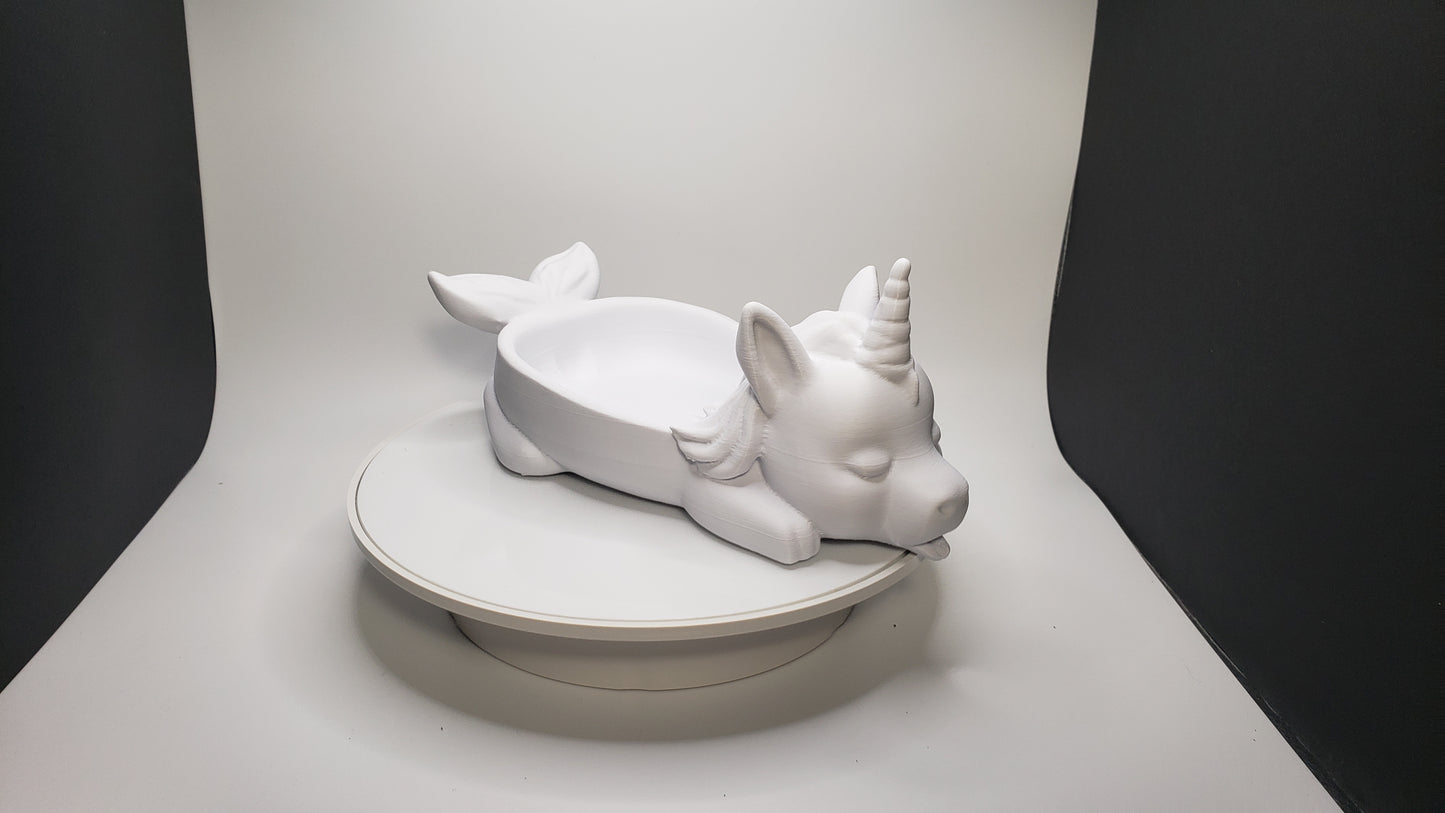 Cute Unicorn Mermaid Soap Dish - Bathroom Organization