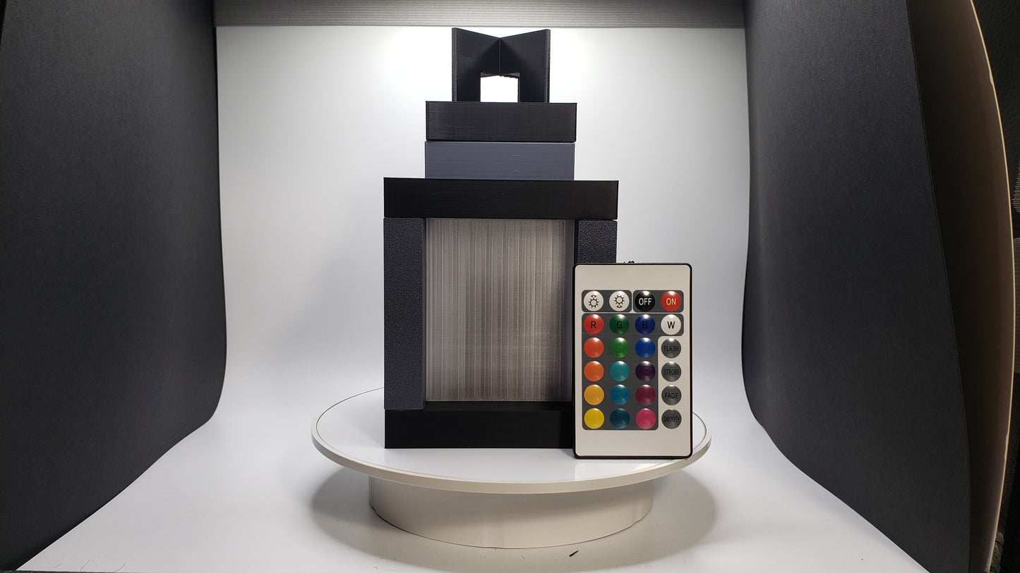 Glowing Minecraft Lantern - LED Illuminated