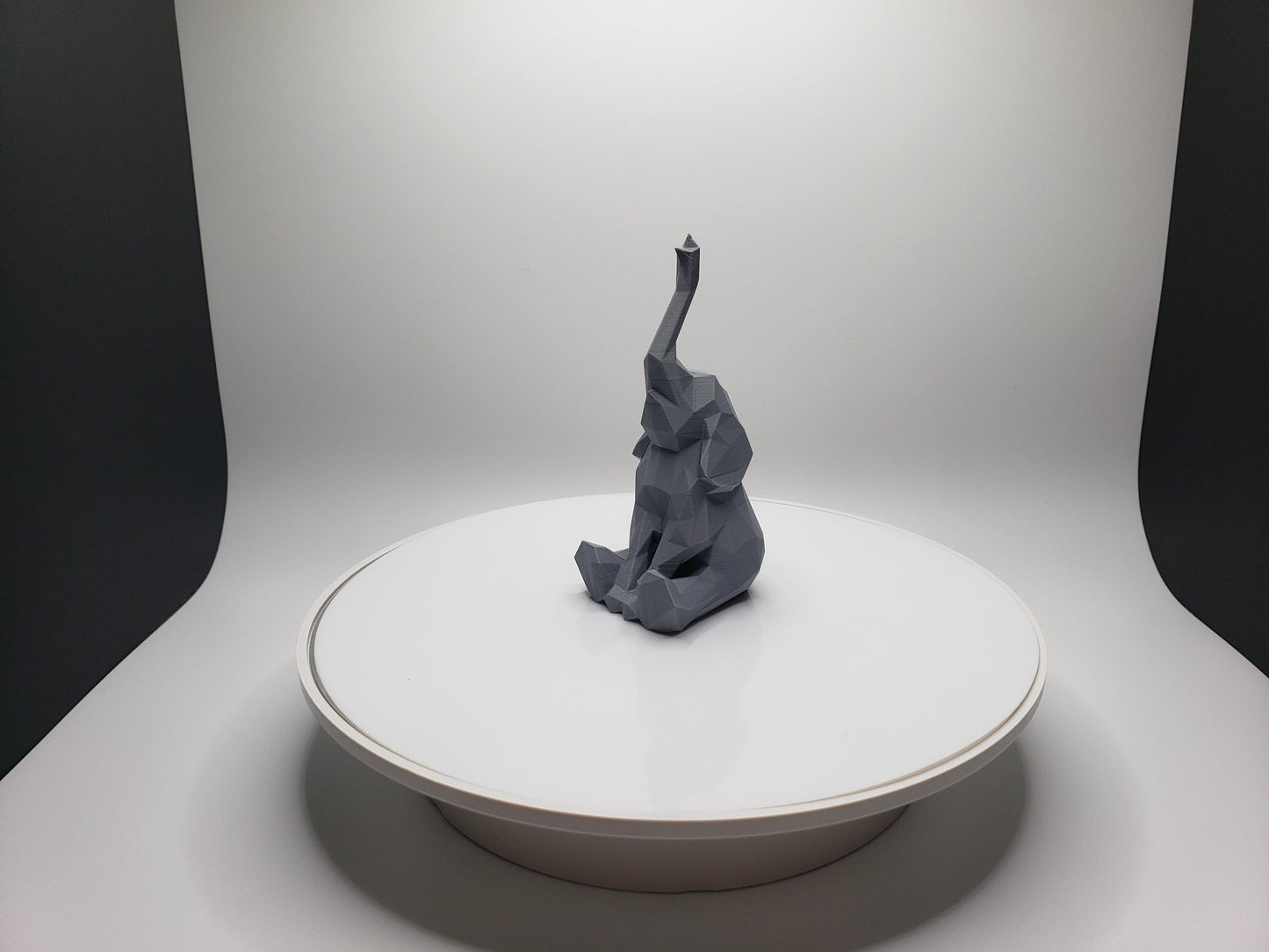 Low Poly Elephant - SGM Design Lab
