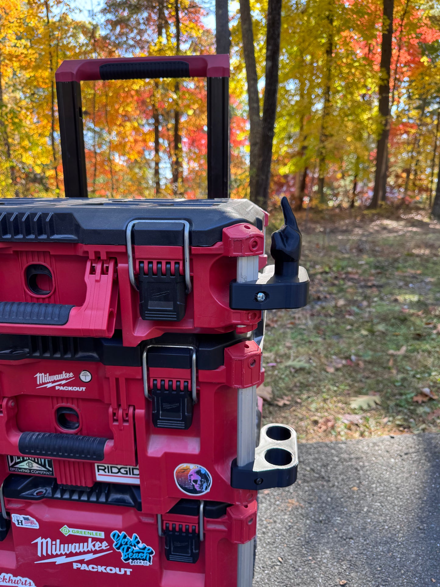 Middle Finger - Milwaukee Packout Rail Accessories