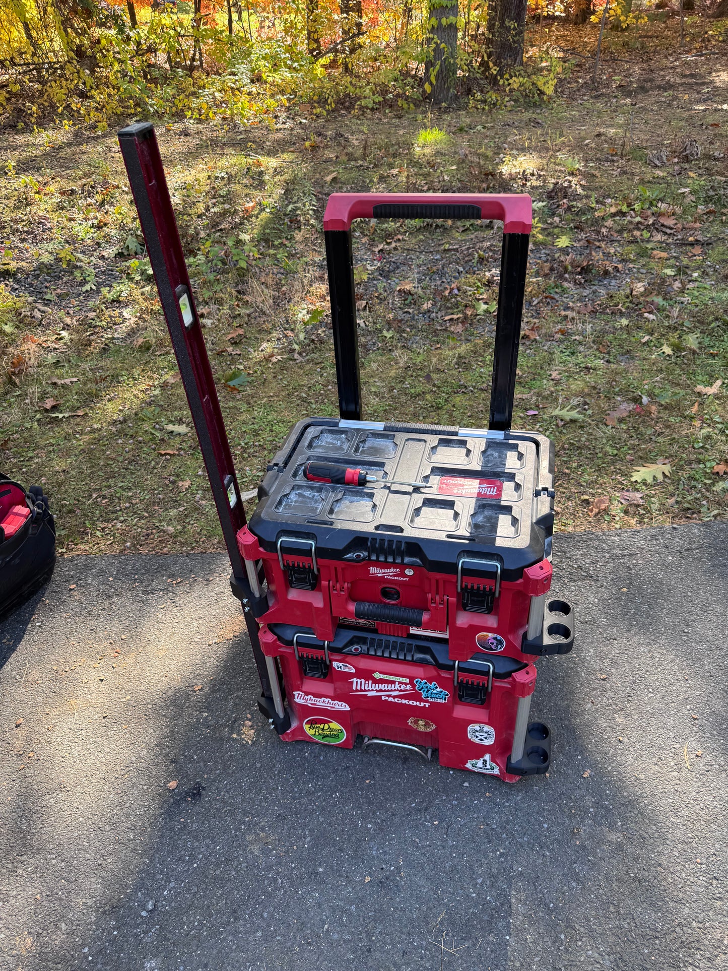 Level Holder - Milwaukee Packout Rail Accessories