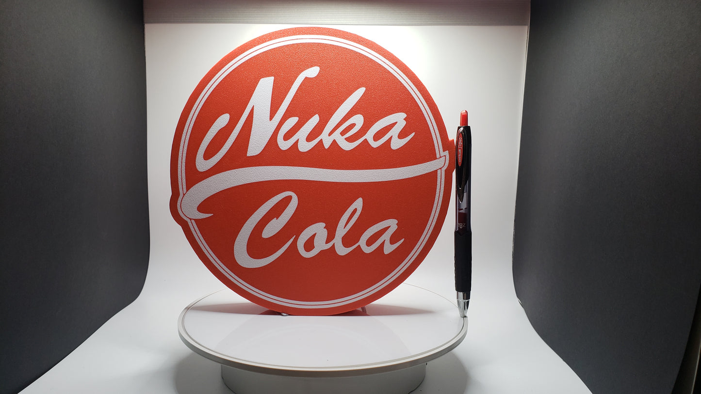 Nuka Cola LED Illuminated Lightbox - Wall Art