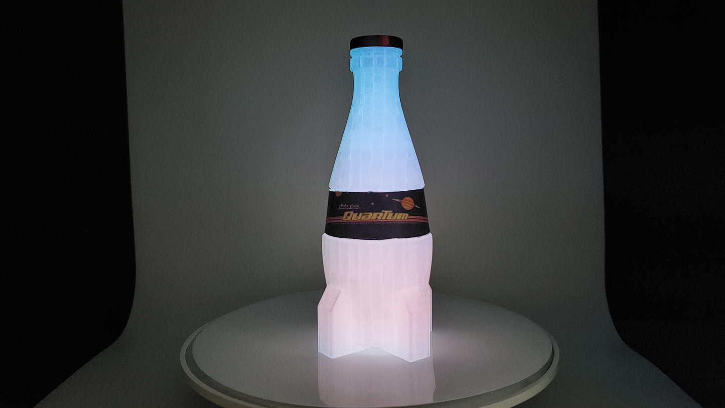 Glowing Nuka Cola Quantum Bottle