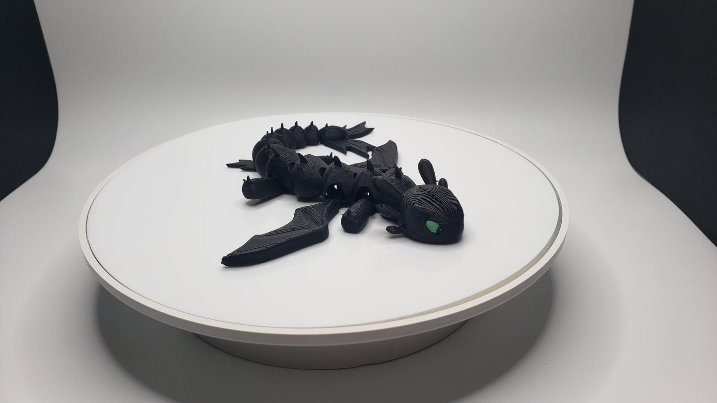 Flexible Toothless Dragon Model