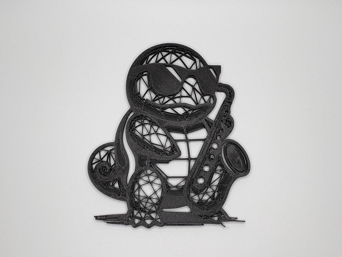 Wall Art - Squirtle Saxophone - SGM Design Lab