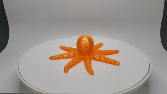 Interactive Flex Octopus - Articulating Fidget Toy