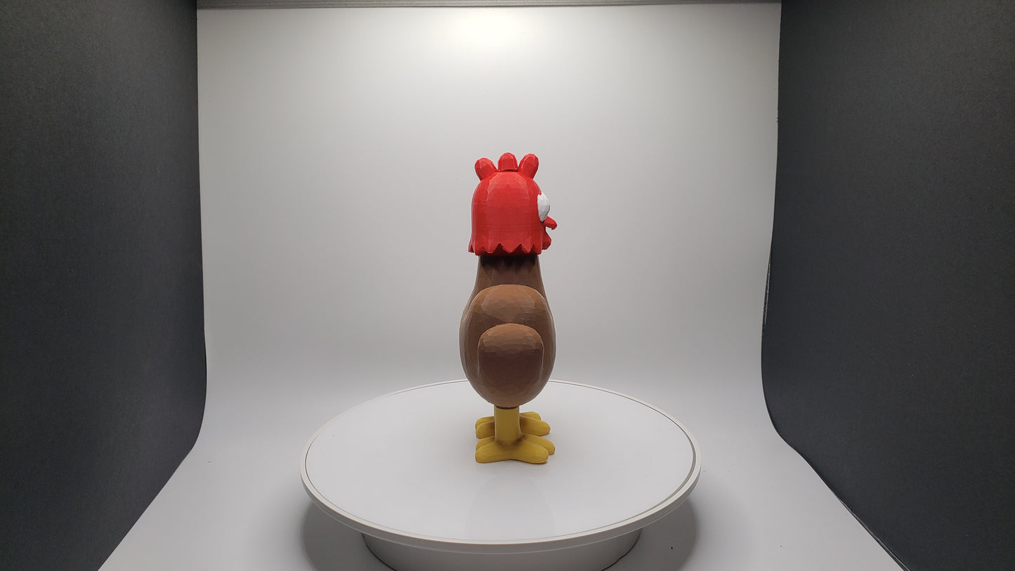 Middle Finger Chicken Desk Toy - Office - Funny - Gag Gift