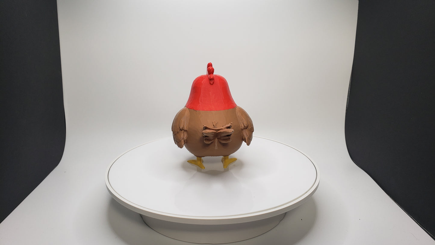 Grumpy Chicken Desk Toy - Office - Funny - Gag Gift