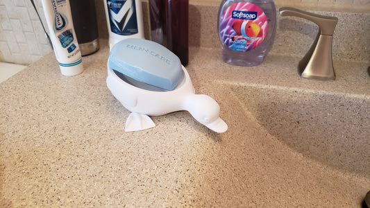 Cute Duck Soap Dish - Bathroom Organization