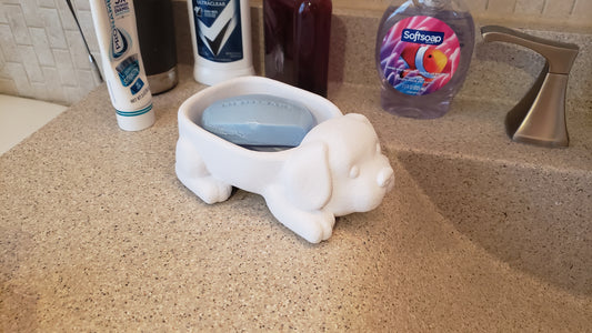 Cute Dog Soap Dish - Bathroom Organization