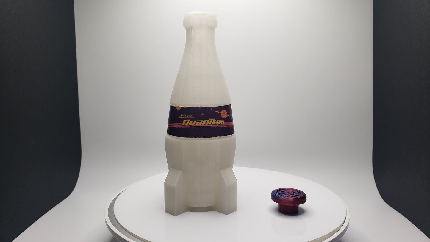 Glowing Nuka Cola Quantum Bottle