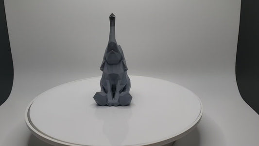 Low Poly Elephant Model - Desk Accessory