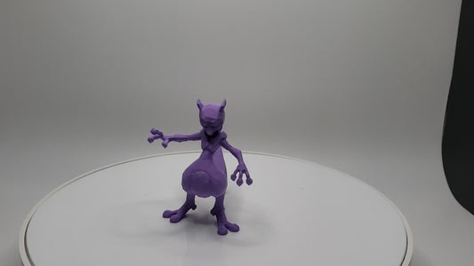 Low Poly MewTwo Pokemon Model